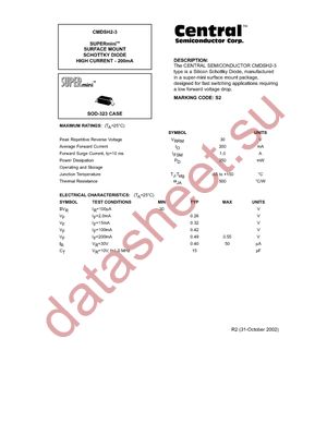 CMDSH2-3 TR datasheet  